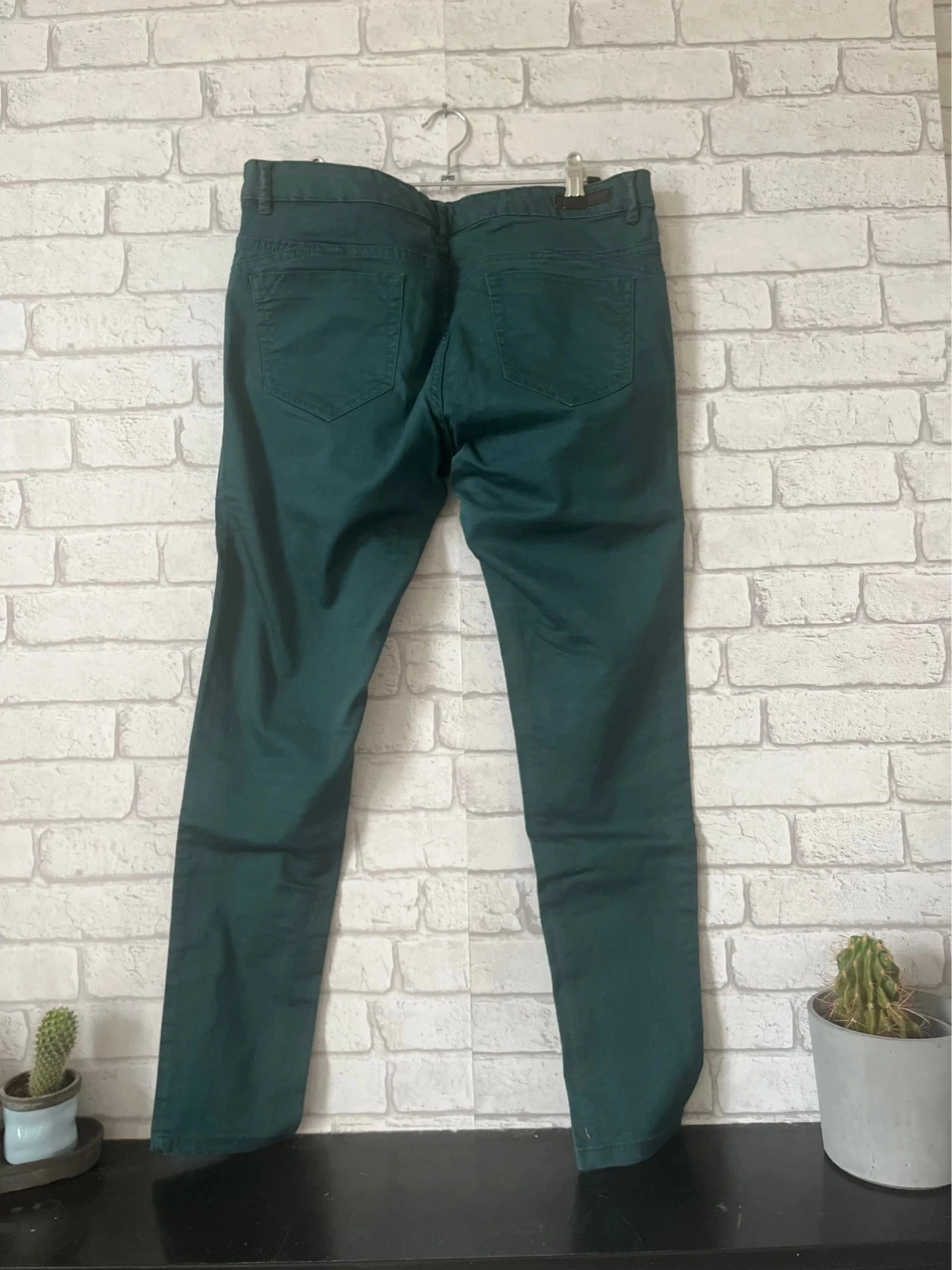 Green slim pants – Size 40 – Pimkie – photo 3